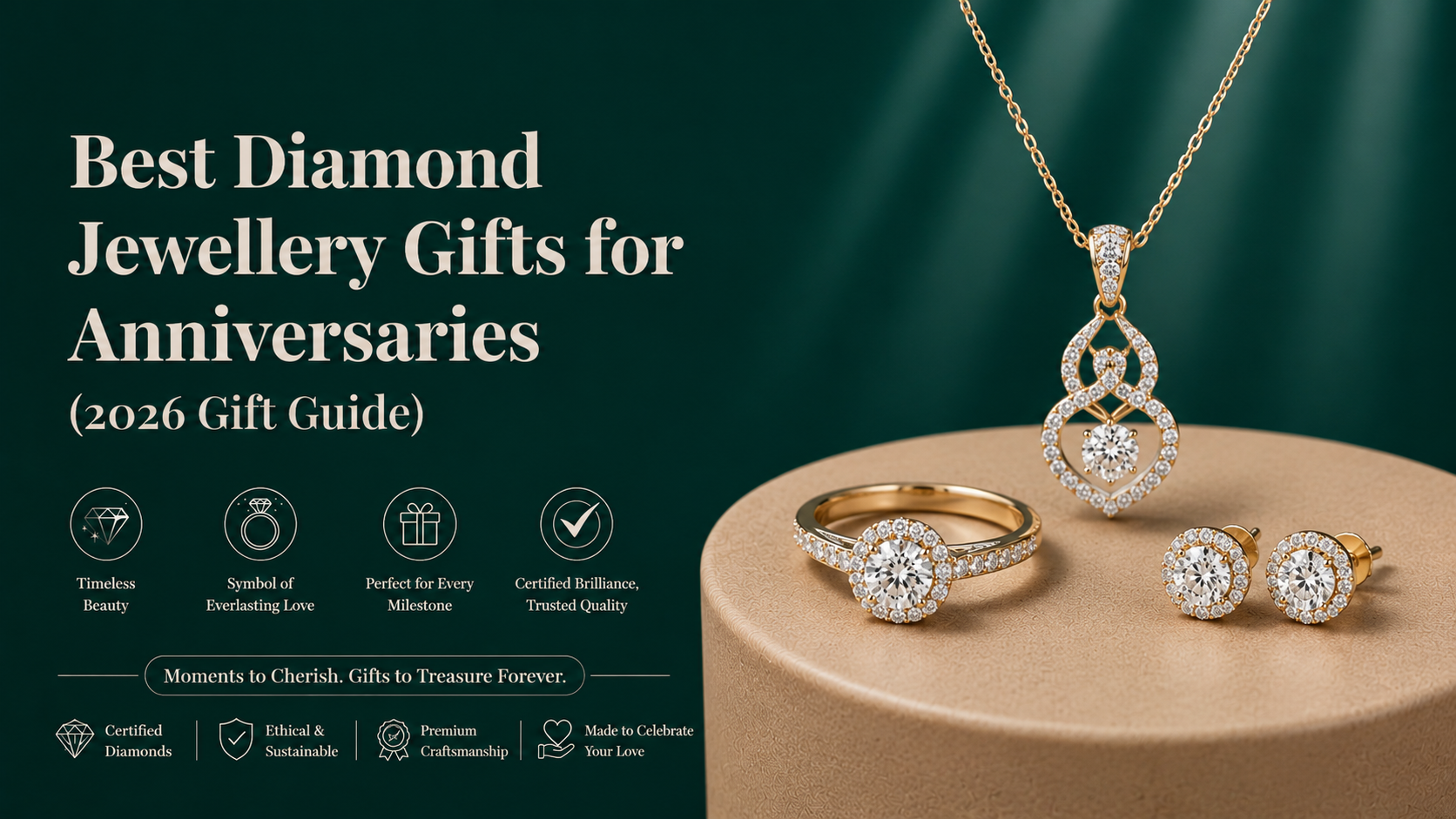Best Diamond Jewellery Gifts for Anniversaries (2026 Gift Guide) – ONYA