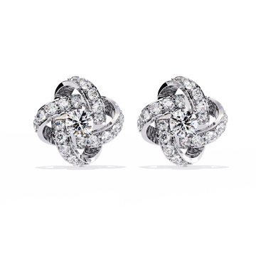 Brilliant Blossom Diamond Studs
