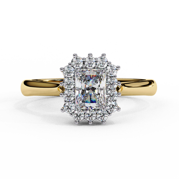 Dazzling Dreams Radiant Halo Ring