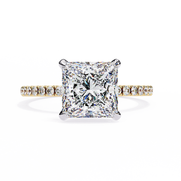 Tacori Princess Cut Solitaire Diamond Engagement Ring