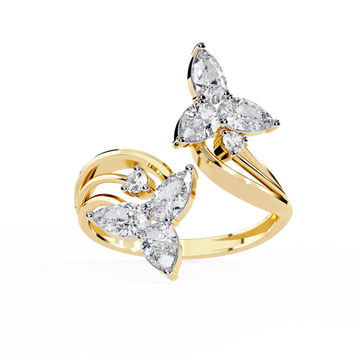 Open Shank Diamond Ring