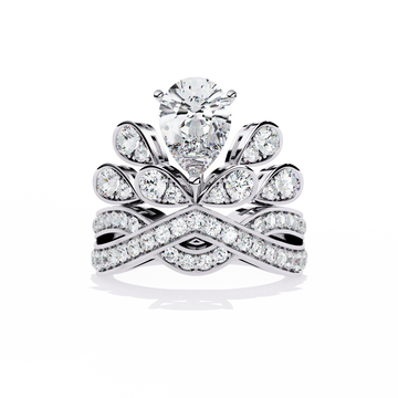 Crown Jewel Diamond Engagement Set