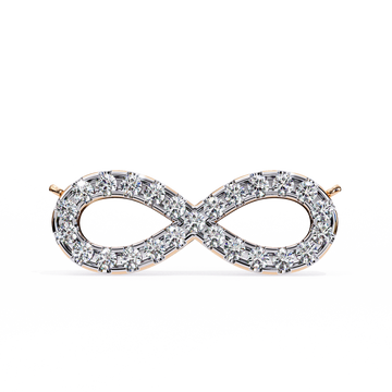 Diamond Infinity Pendant Necklace