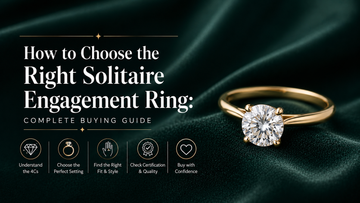 How to Choose the Right Solitaire Engagement Ring: Complete Buying Guide