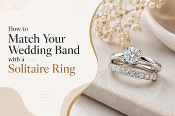 How to Match Your Wedding Band with a Solitaire Ring