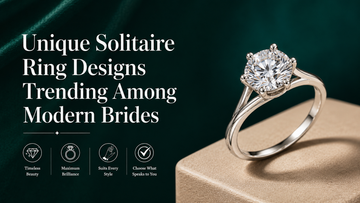 Unique Solitaire Ring Designs Trending Among Modern Brides