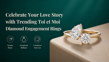Celebrate Your Love Story with Trending Toi et Moi Diamond Engagement Rings