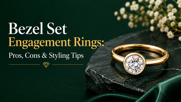 Bezel Set Engagement Rings: Pros, Cons & Styling Tips