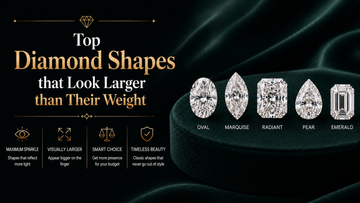 Top Diamond Shapes That Look Larger Than Their Weight
