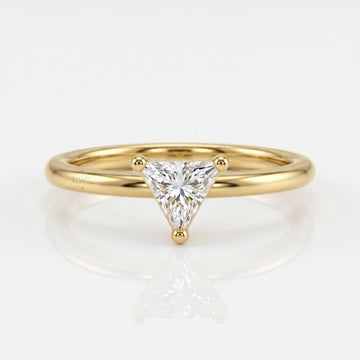 Trillion Solitaire Rings