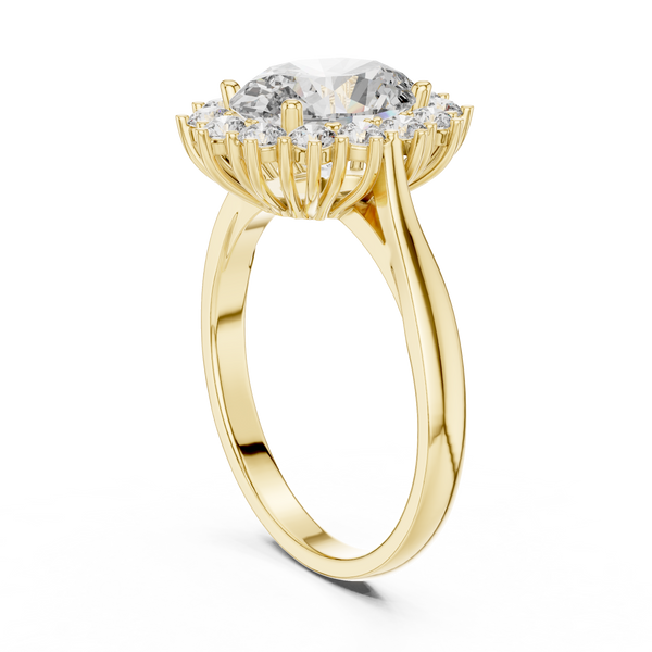 Venerated Lab grown diamond Ring design