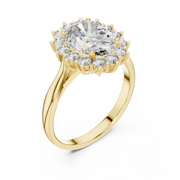 Venerated Lab grown diamond Ring design