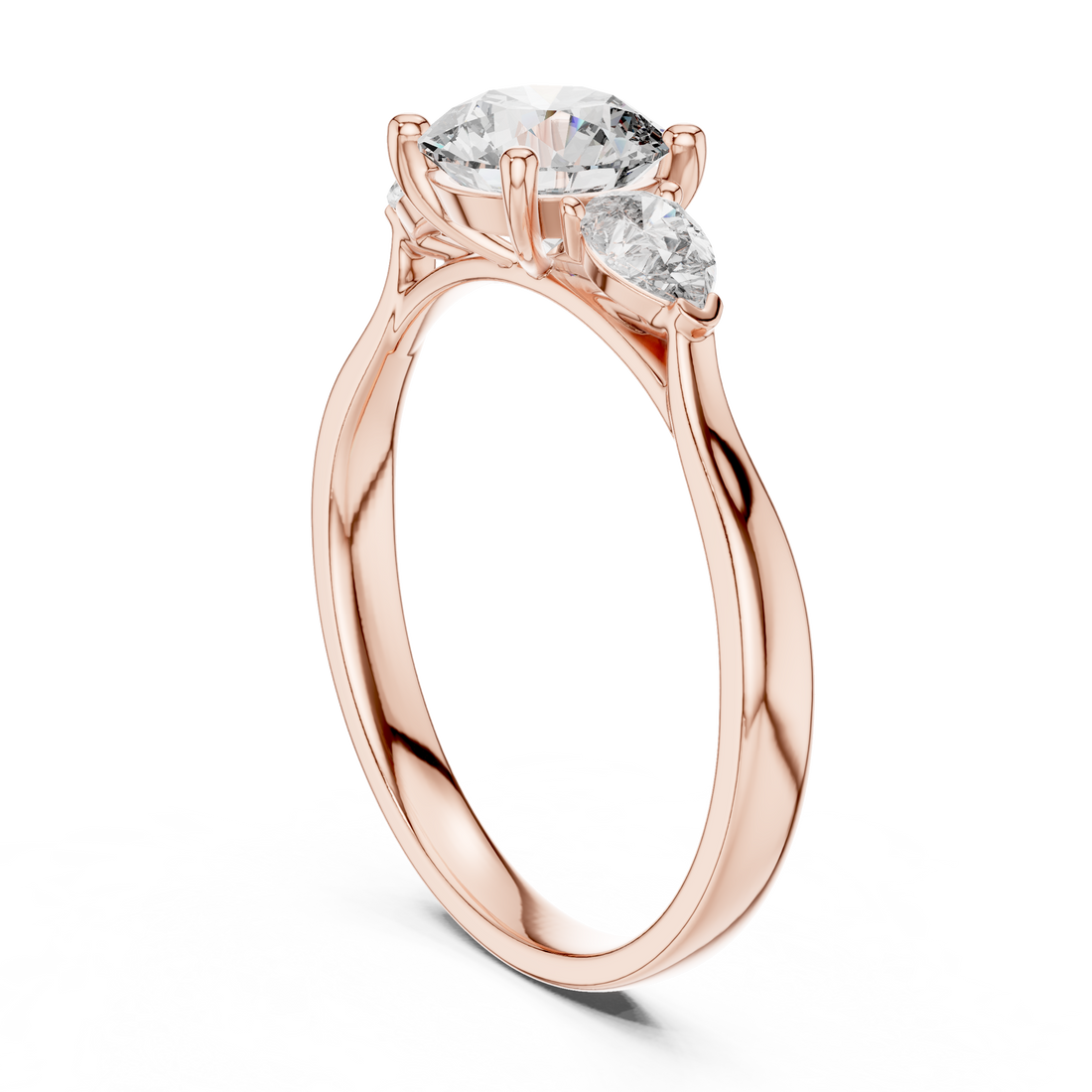 Striking Lab grown diamond Ring piece