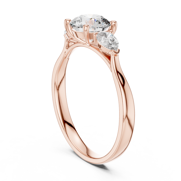 Striking Lab grown diamond Ring piece