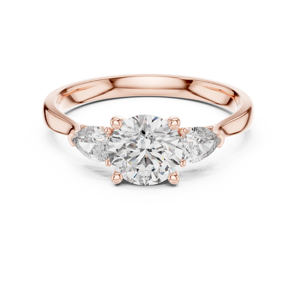 Striking Lab grown diamond Ring piece