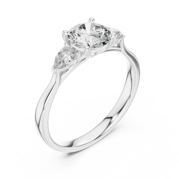 Striking Lab grown diamond Ring piece