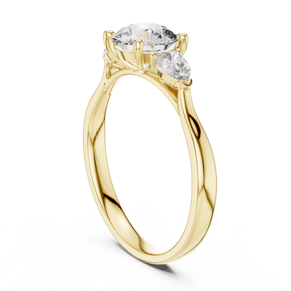 Striking Lab grown diamond Ring piece