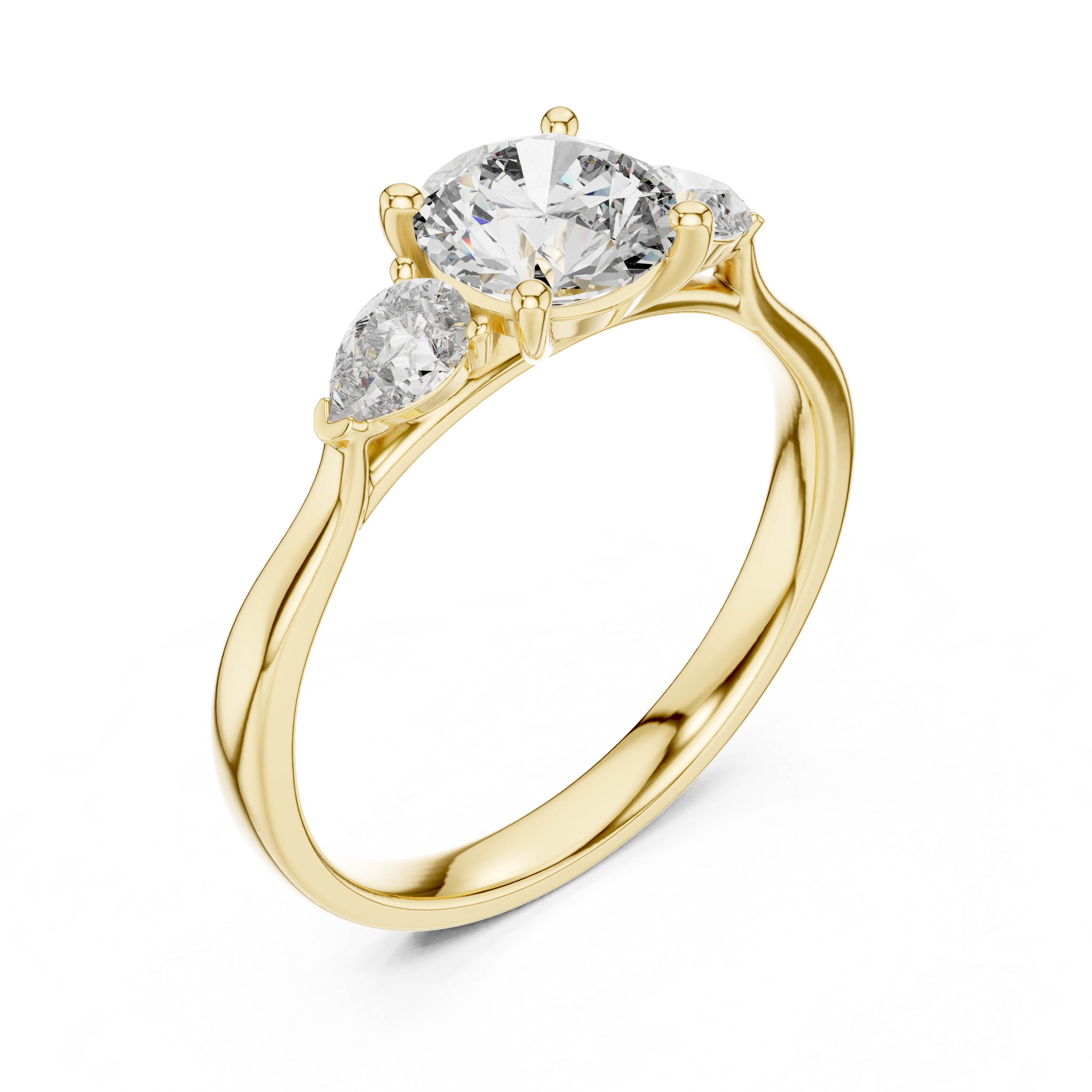 Striking Lab grown diamond Ring piece