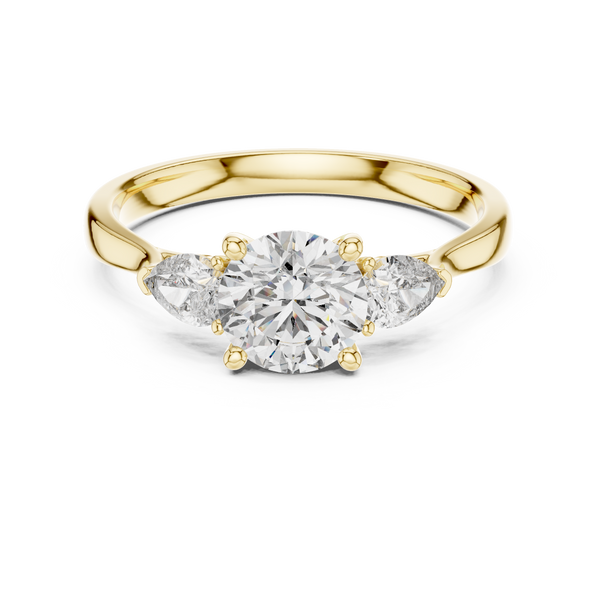 Striking Lab grown diamond Ring piece