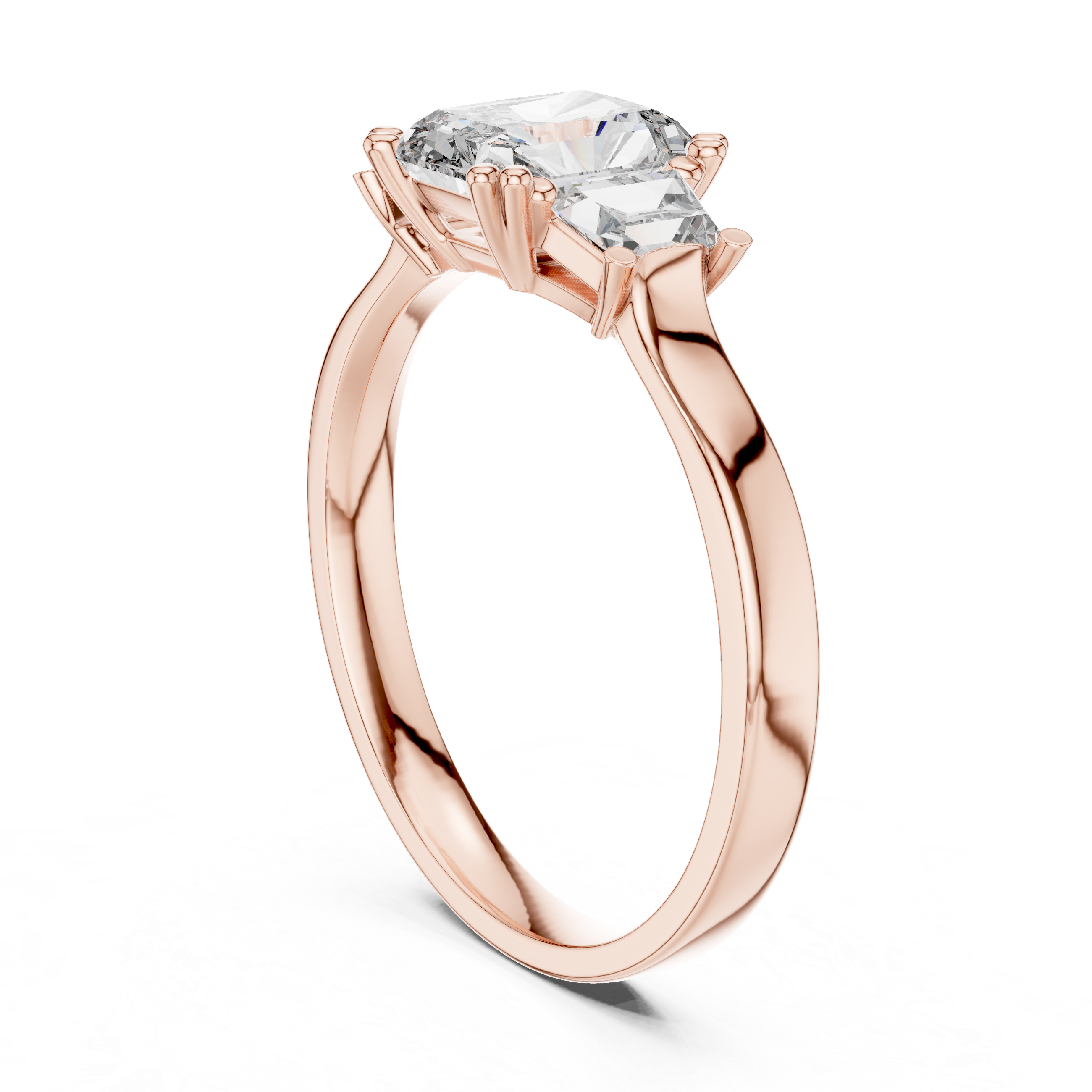 Costly Lab grown diamond Ring set