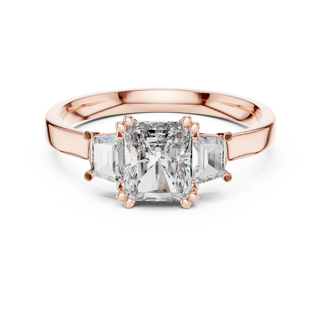 Costly Lab grown diamond Ring set