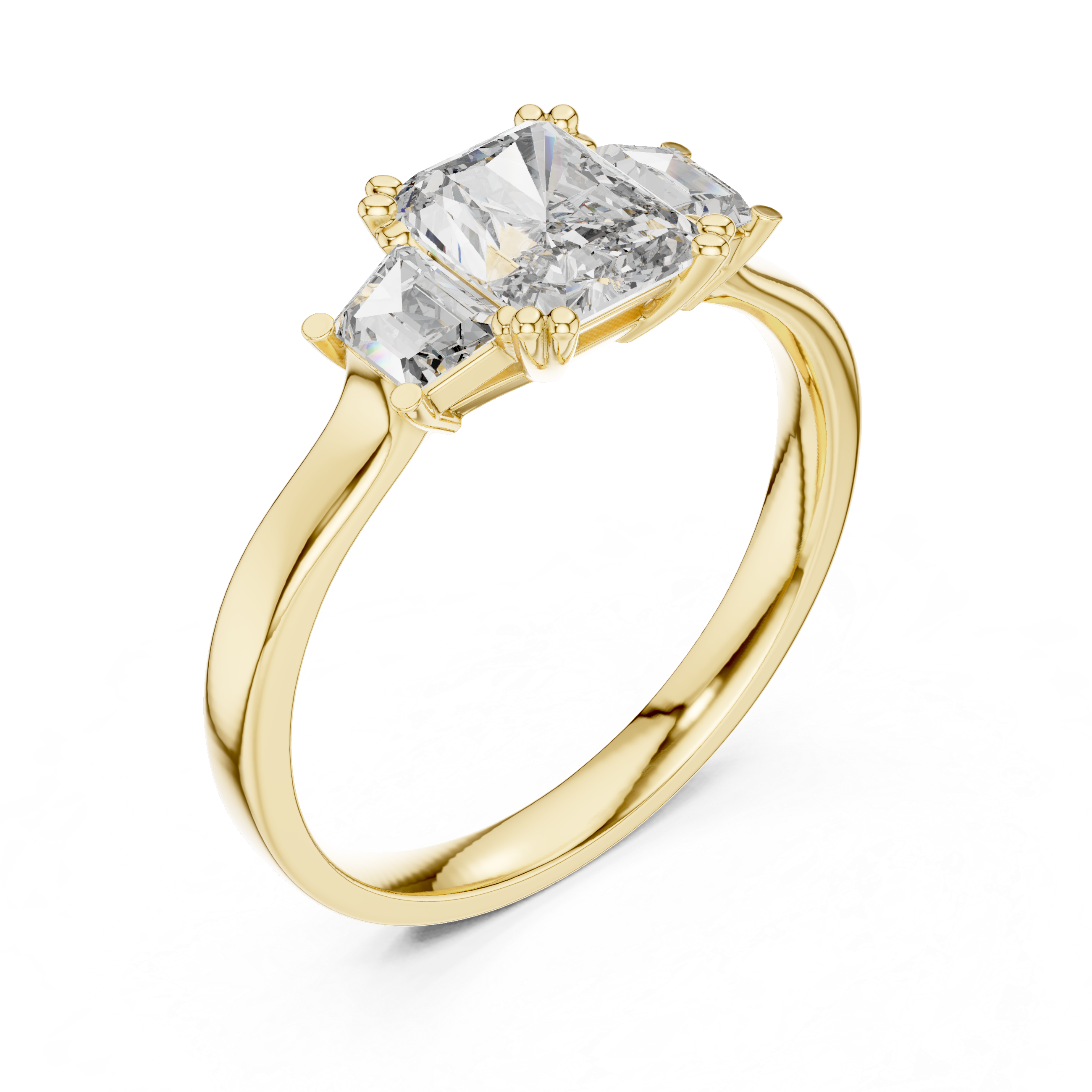 Costly Lab grown diamond Ring set