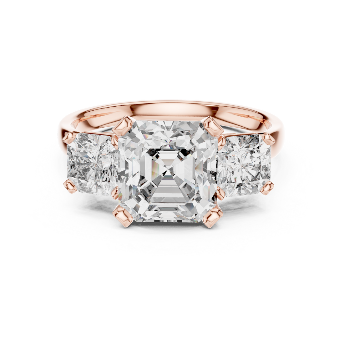 Revered Lab grown diamond Ring set