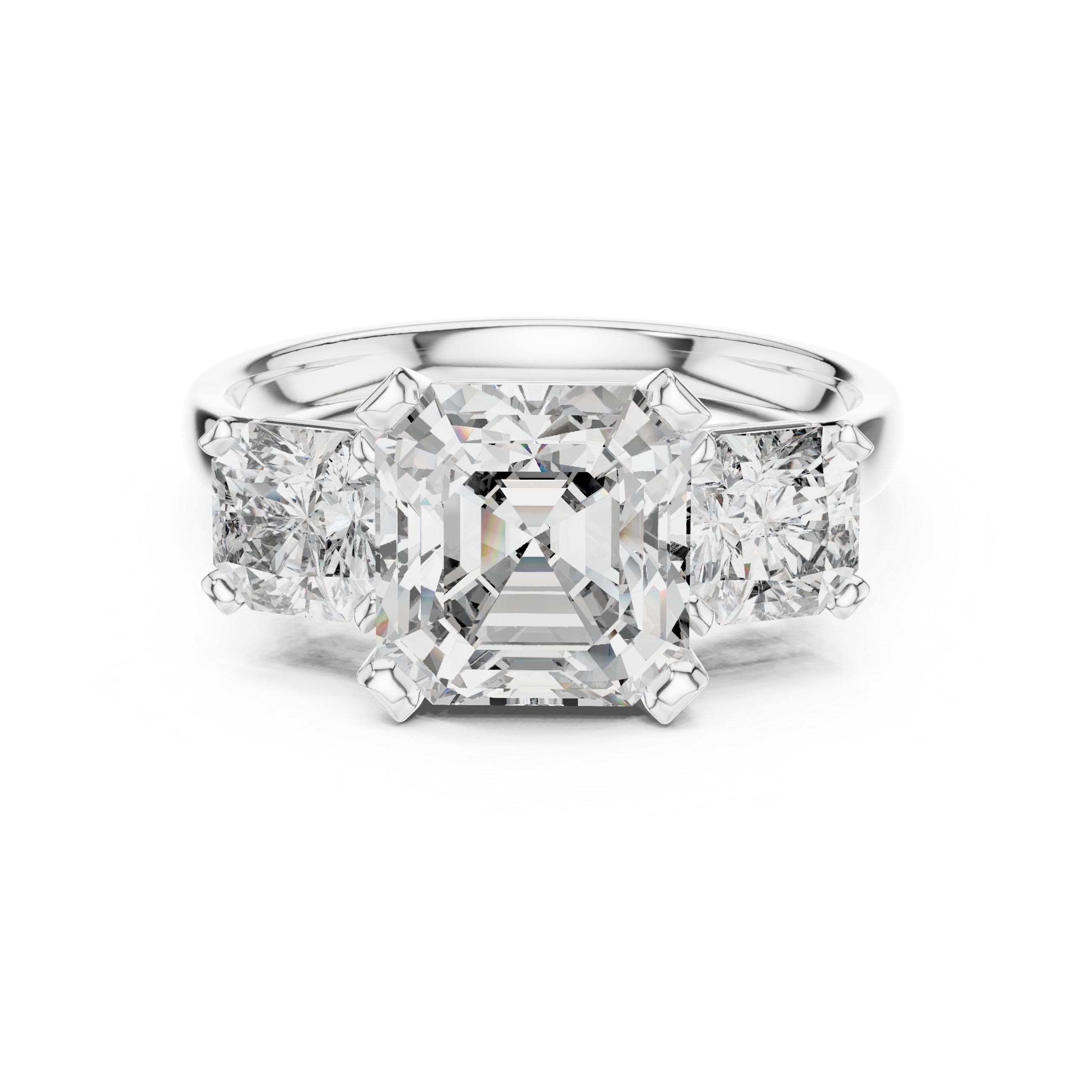 Revered Lab grown diamond Ring set