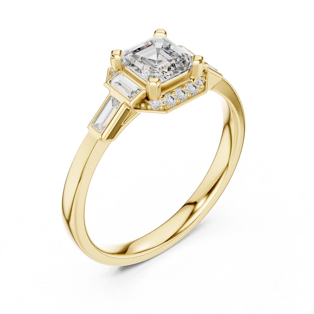 Treasured Lab grown diamond Ring band