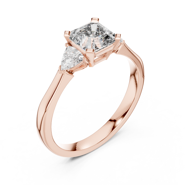 Mesmerizing Lab grown diamond Ring set