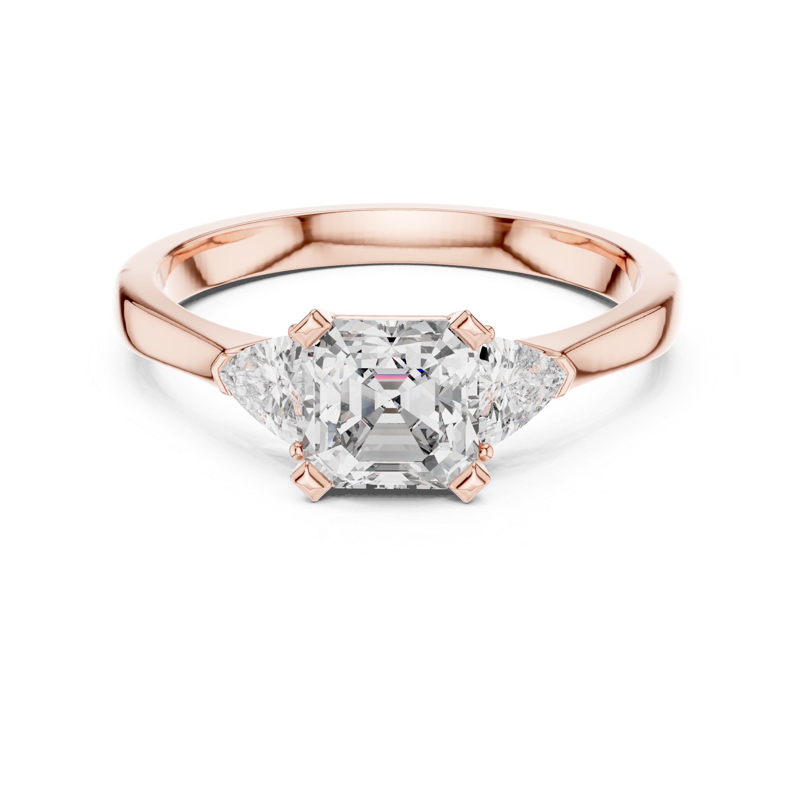 Mesmerizing Lab grown diamond Ring set