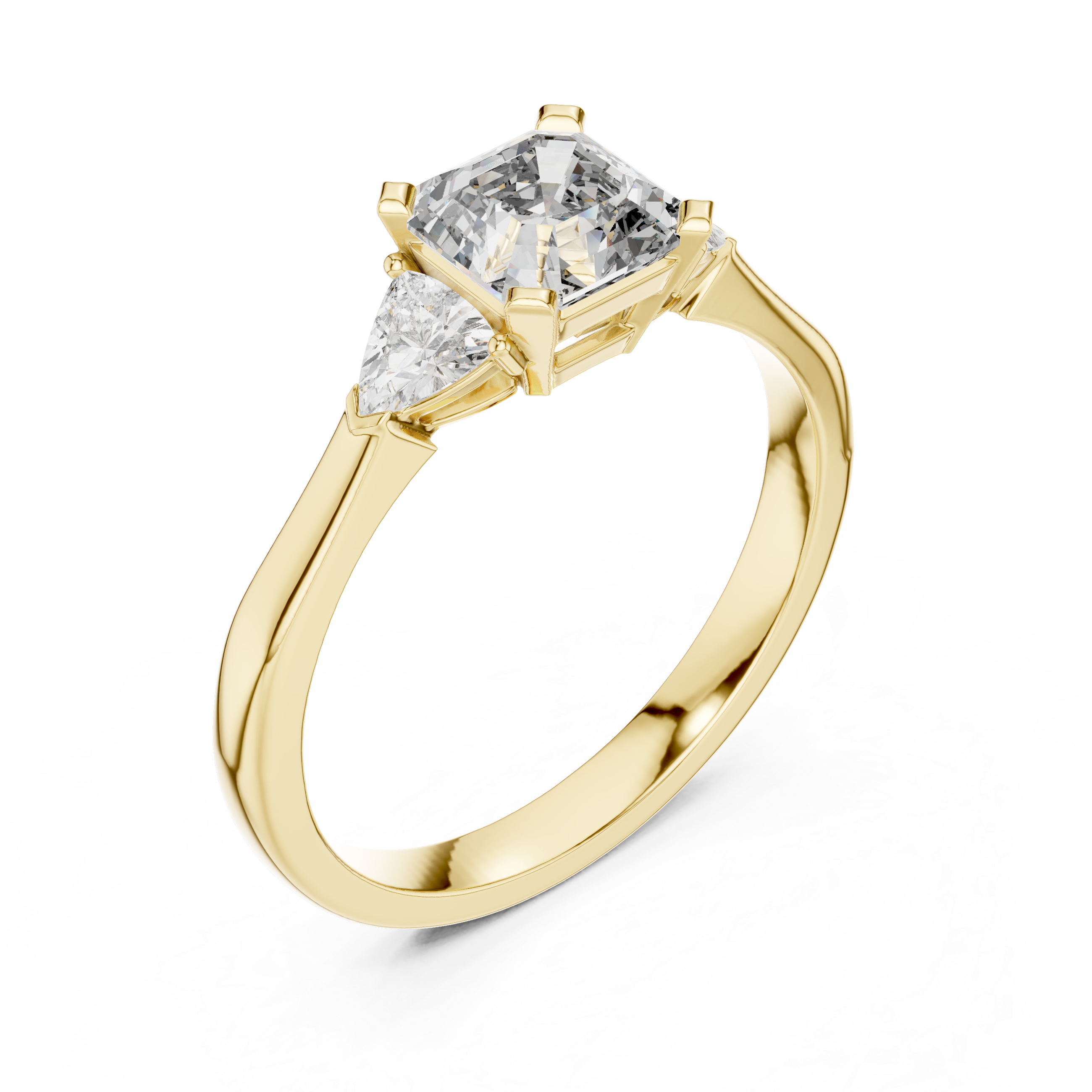Mesmerizing Lab grown diamond Ring set