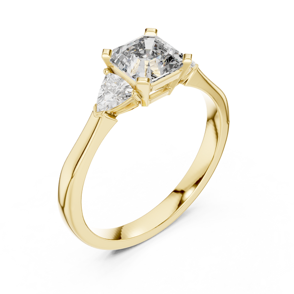 Mesmerizing Lab grown diamond Ring set