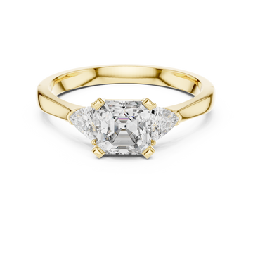 Mesmerizing Lab grown diamond Ring set