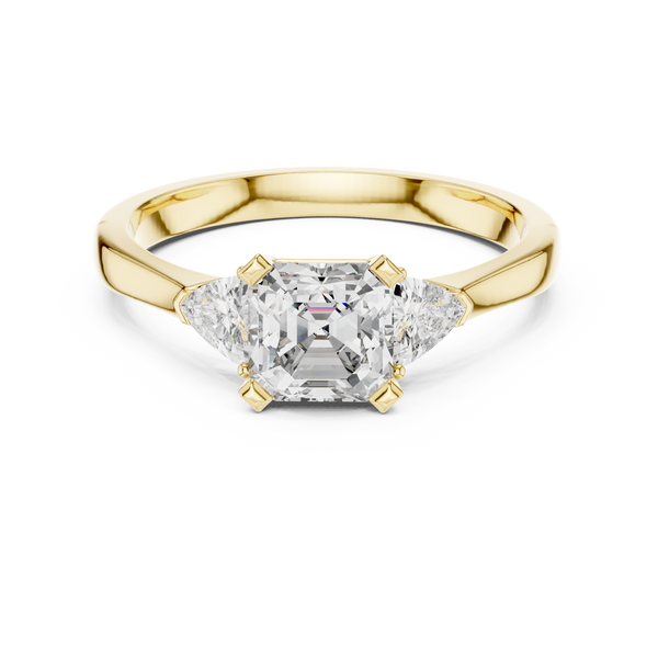 Mesmerizing Lab grown diamond Ring set