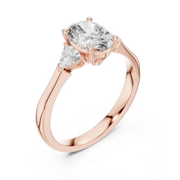 Swanky Lab grown diamond Ring design