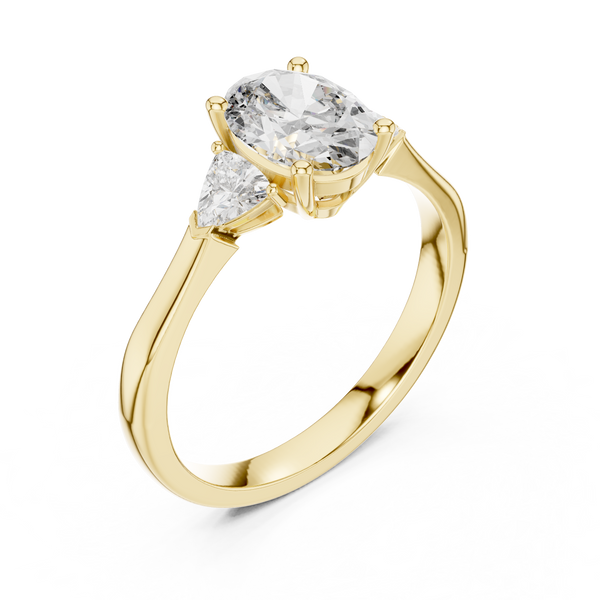 Swanky Lab grown diamond Ring design