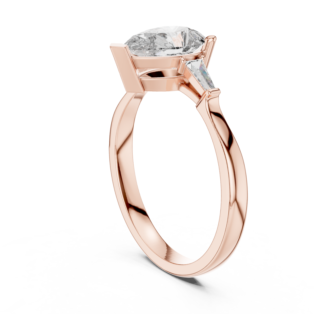 Wondrous Lab grown diamond Ring set