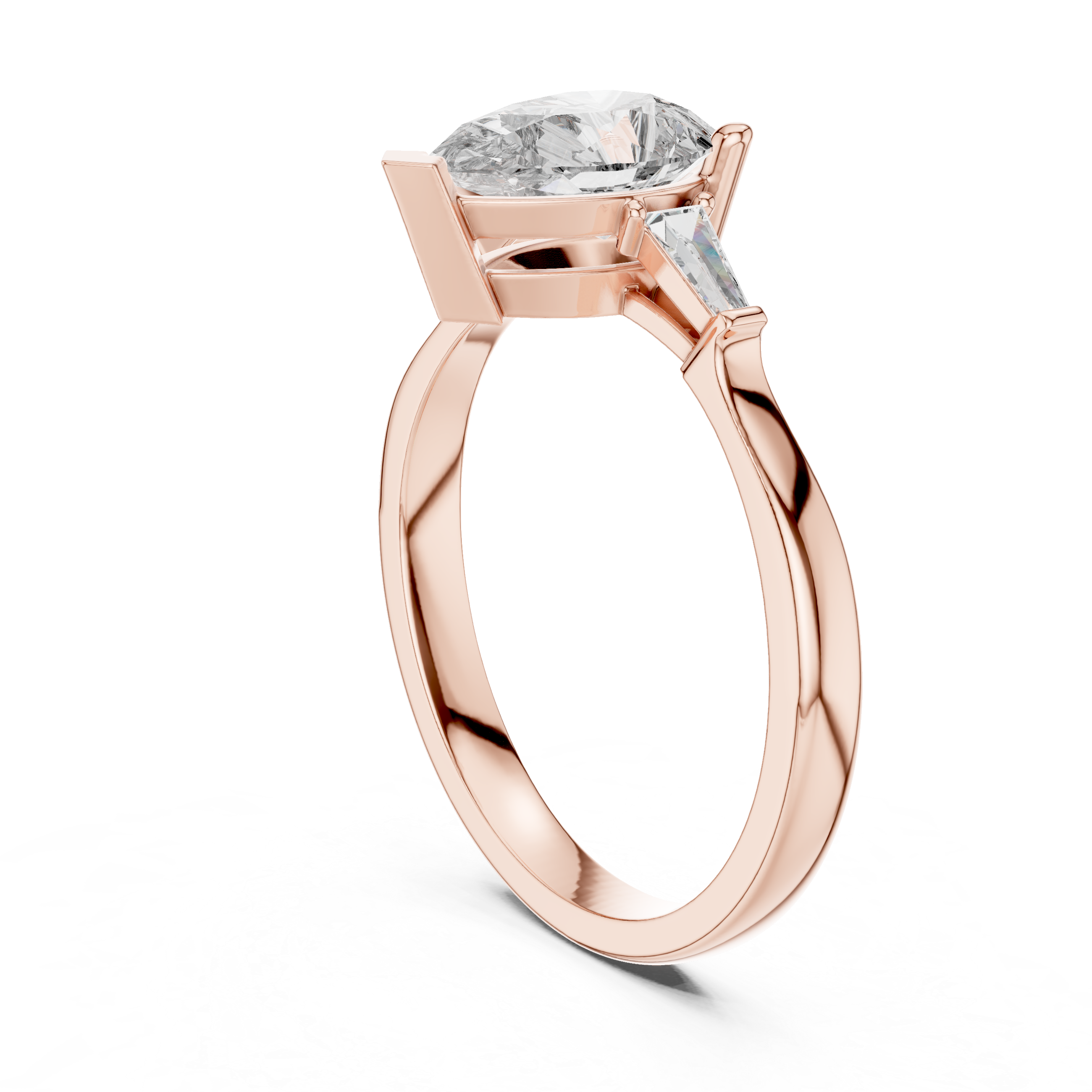 Wondrous Lab grown diamond Ring set