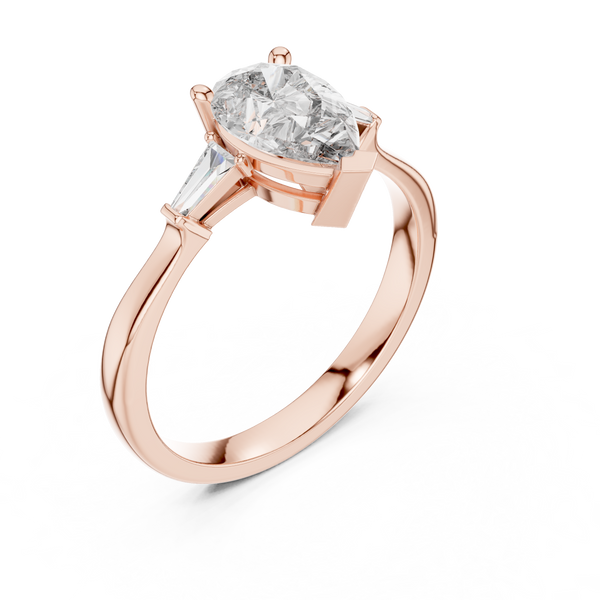 Wondrous Lab grown diamond Ring set