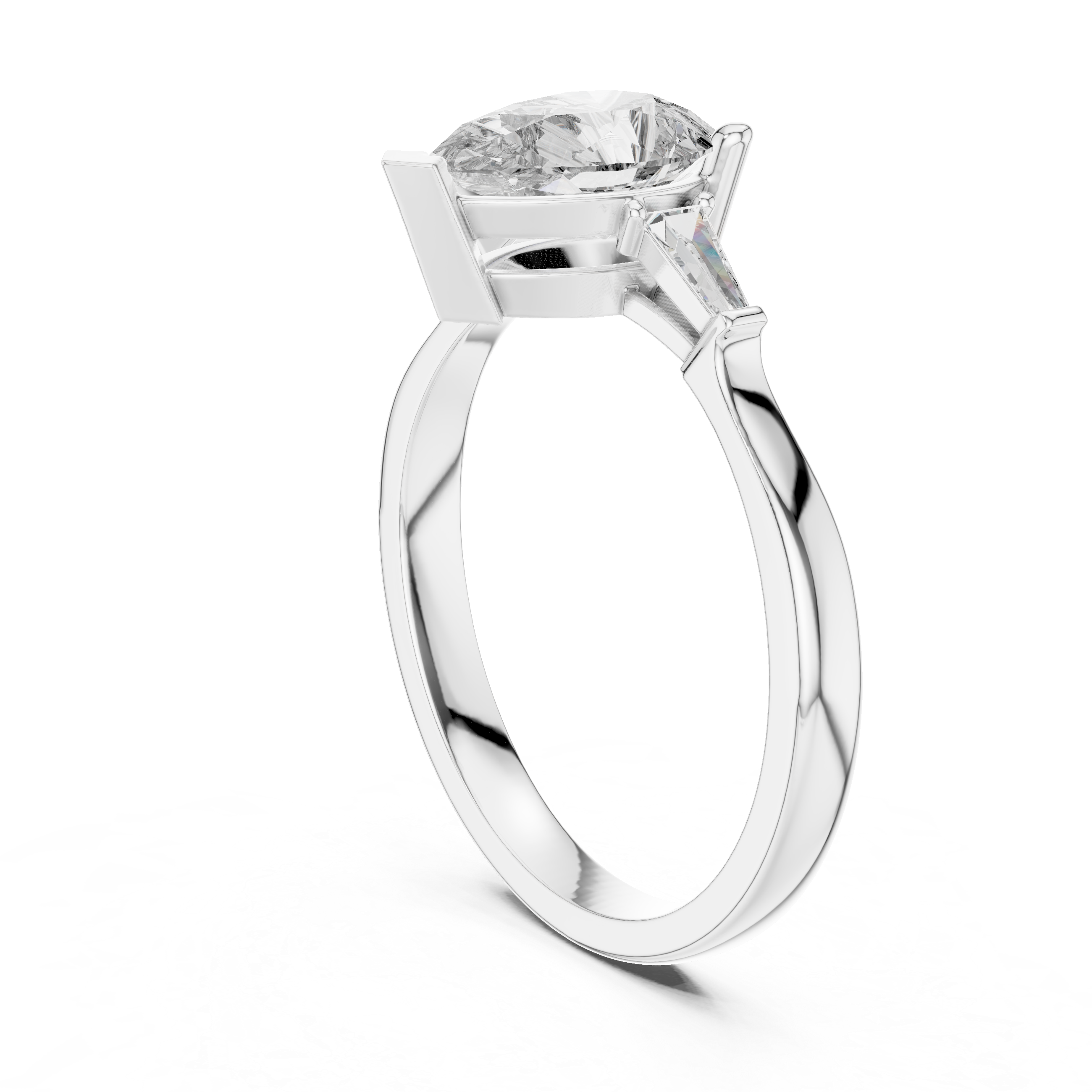 Wondrous Lab grown diamond Ring set