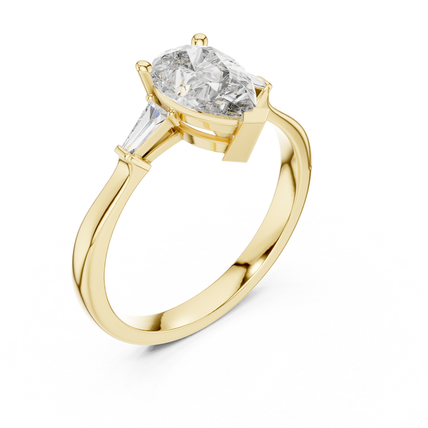 Wondrous Lab grown diamond Ring set