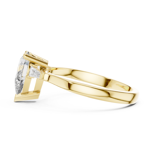 Wondrous Lab grown diamond Ring set