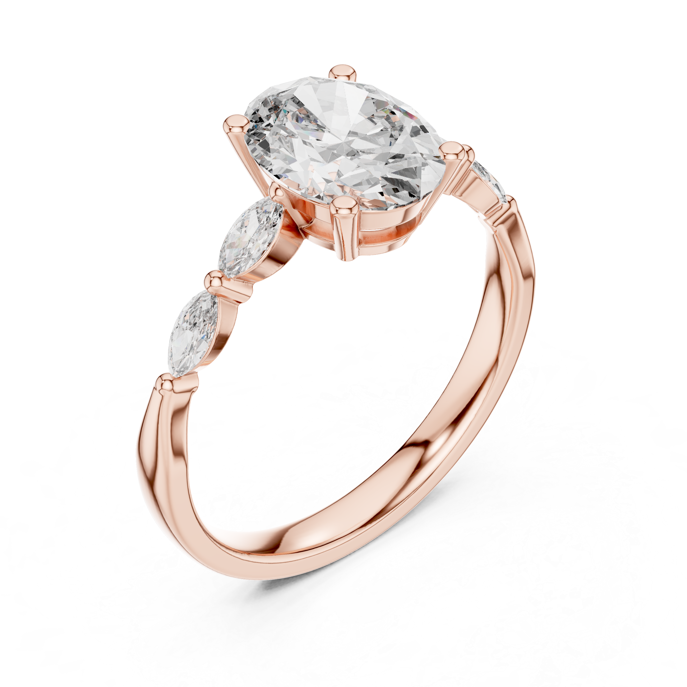 Spectacular Lab grown diamond Ring style
