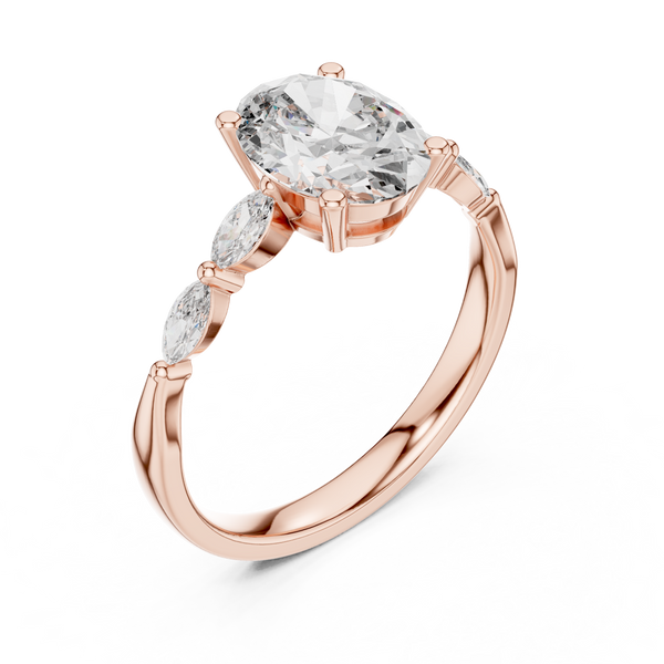 Spectacular Lab grown diamond Ring style