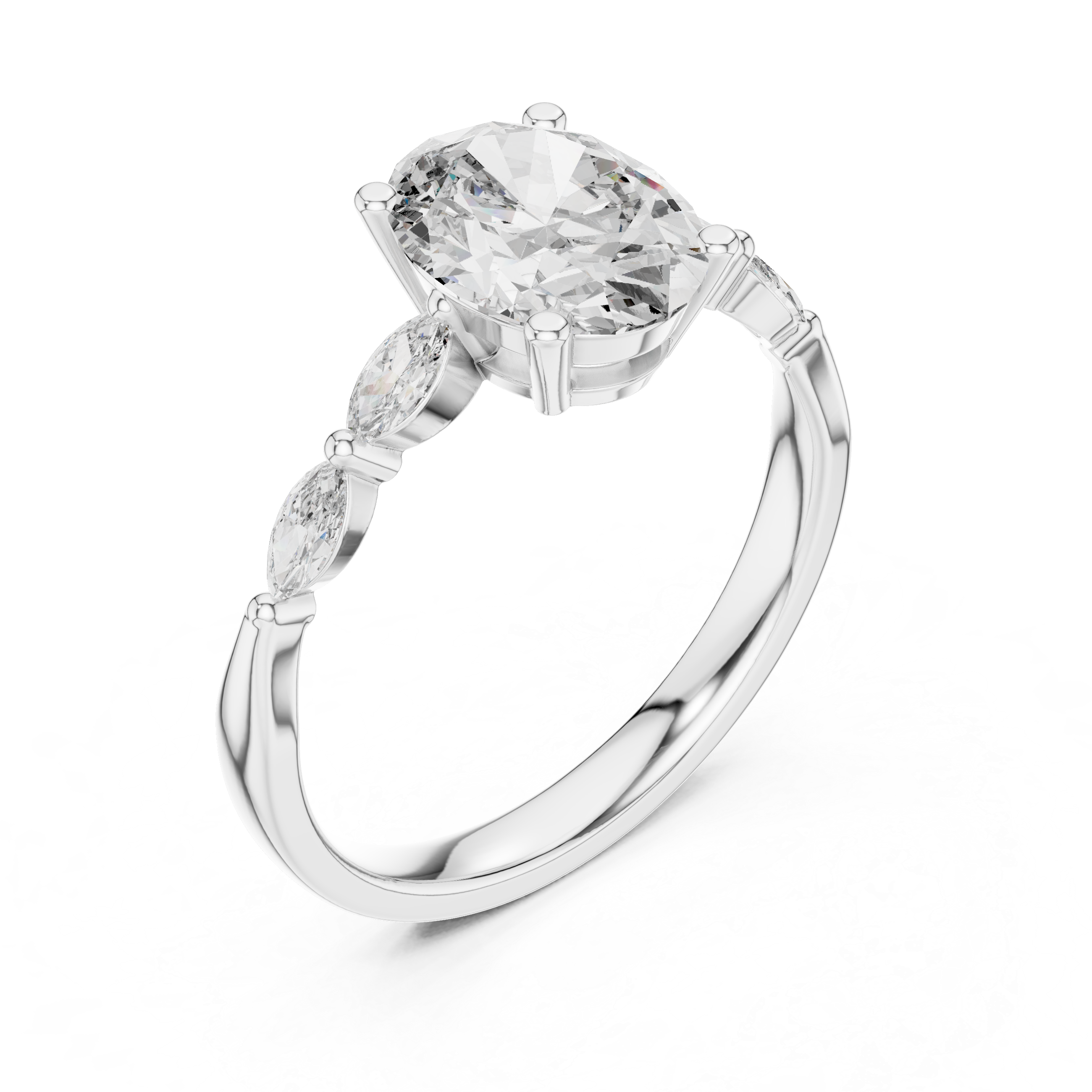 Spectacular Lab grown diamond Ring style