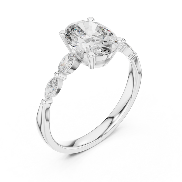 Spectacular Lab grown diamond Ring style