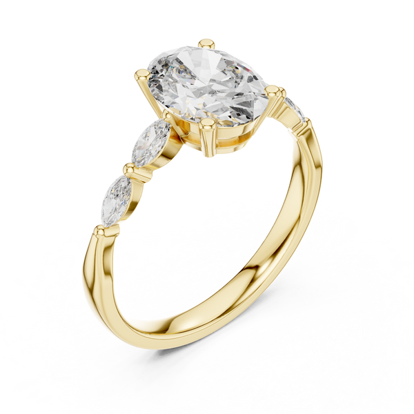 Spectacular Lab grown diamond Ring style