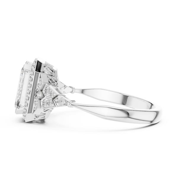 First-class Lab grown diamond Ring design