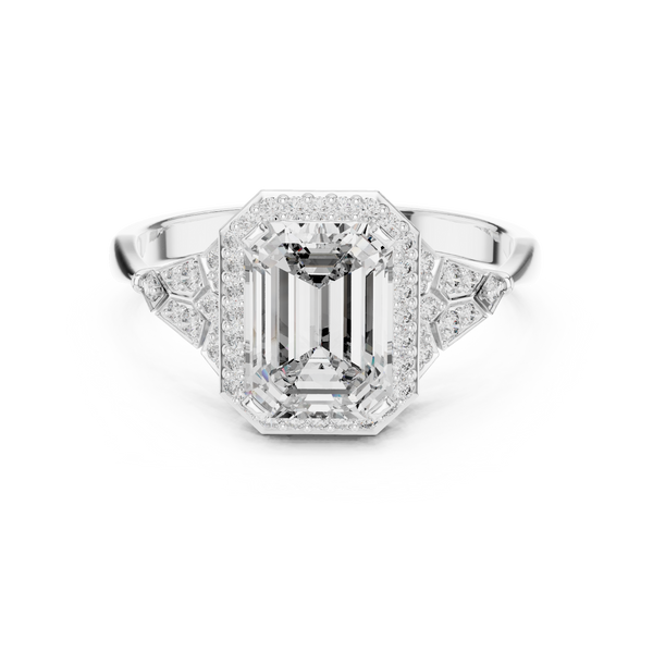 First-class Lab grown diamond Ring design